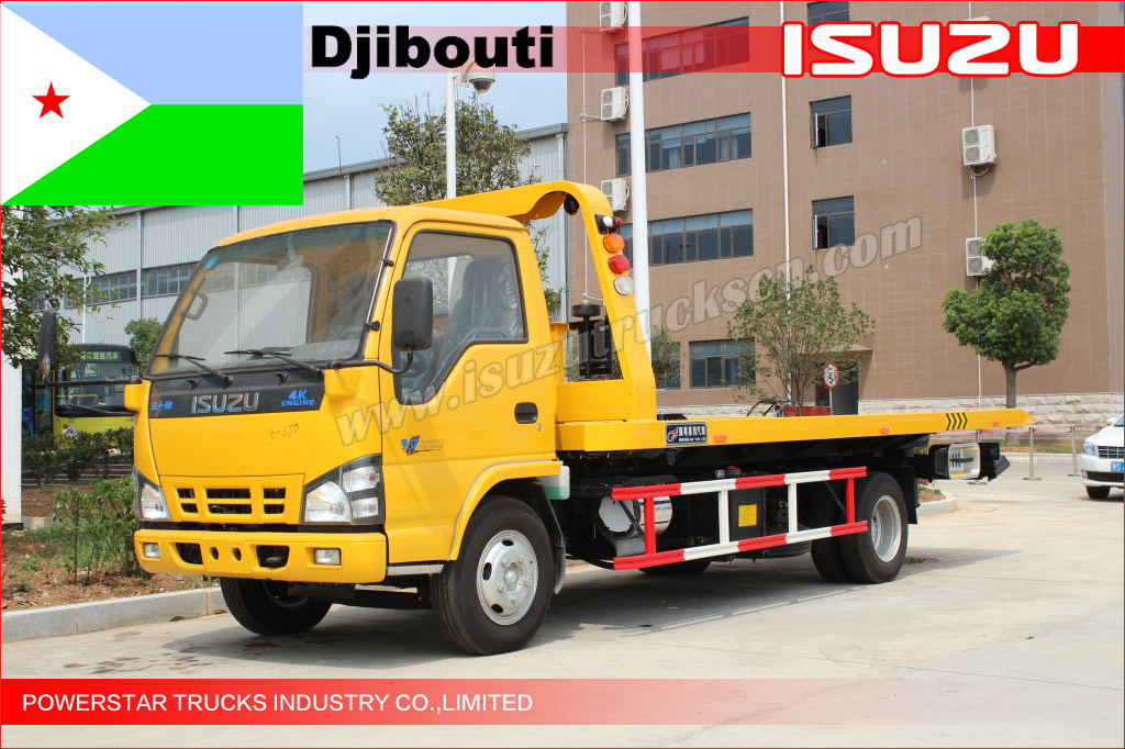 NKR Road Wrecker cho Djibouti
    