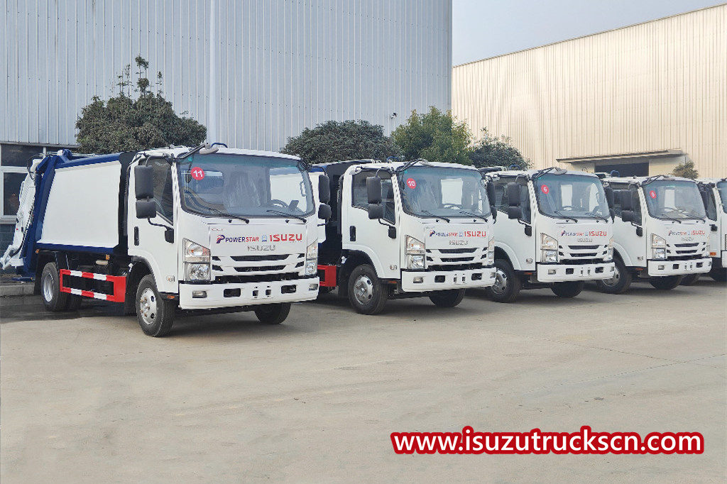 15 chiếc xe ép rác Isuzu NKR xuất xưởng
    