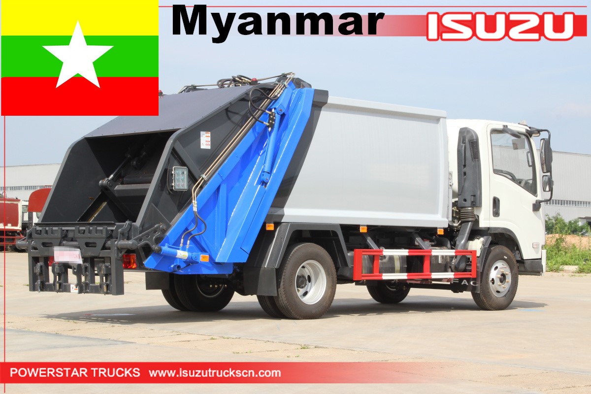 Myanmar - Xe tải ép rác ISUZU 1 chiếc
    