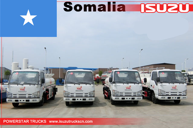 Somalia - Xe bồn chở nhiên liệu 4 chiếc Isuzu
    