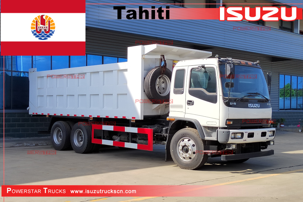 Xe ben tự đổ 10 bánh Tahiti- ISUZU FVZ
    