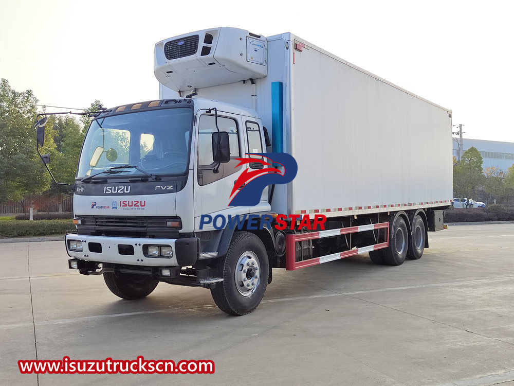 Cấu tạo kết cấu xe tải đông lạnh Isuzu
    