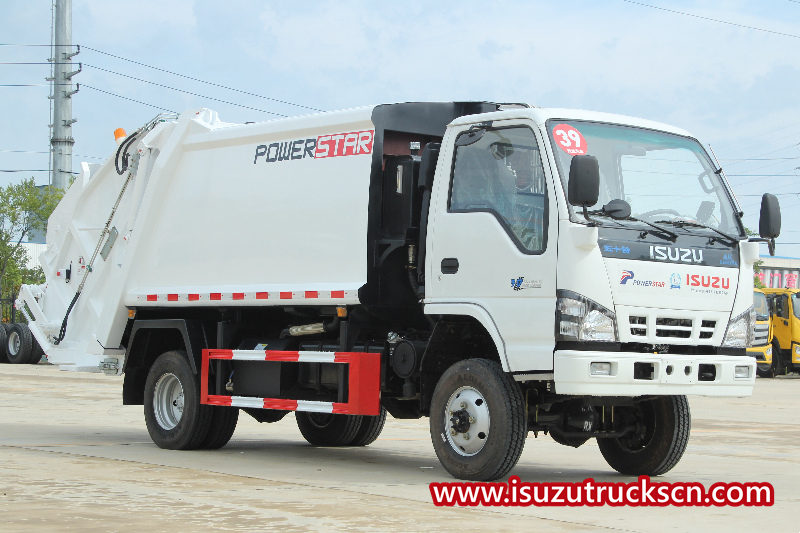 Xe tải ép rác ISUZU 4x4 offroad 4WD 600P 6CBM
    